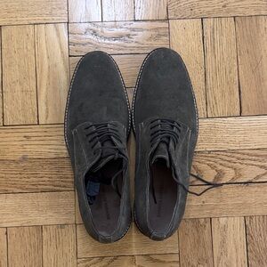 Banana Republic Men's Dark Brown Suede Oxfords